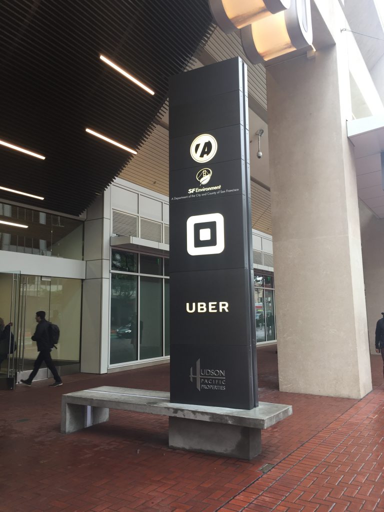 Uber dans la Silicon Valley