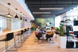 Un espace de coworking